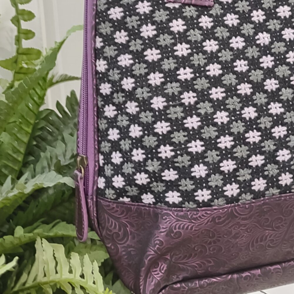 Purple Tote / Weekender Bag - Picture 6 of 6